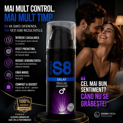 Gel Ejaculare Precoce S8 Delay Penis Gel 30ml 3