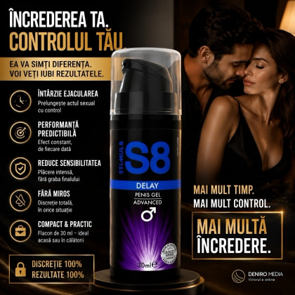 Gel Ejaculare Precoce S8 Delay Penis Gel 30ml 2