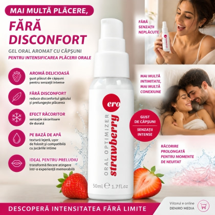 Gel Ero Oral Optimizer Strawberry 50ml 2