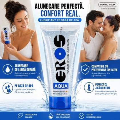 Gel Lubrifiant Eros Aqua Testat Dermatologic 50ml 2