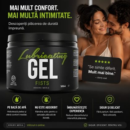 Gel Lubrifiant Fists 500ml 3