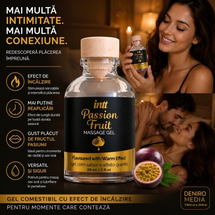 Gel Masaj Passion Fruit 30ml 3