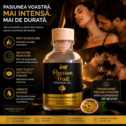 Gel Masaj Passion Fruit 30ml 2