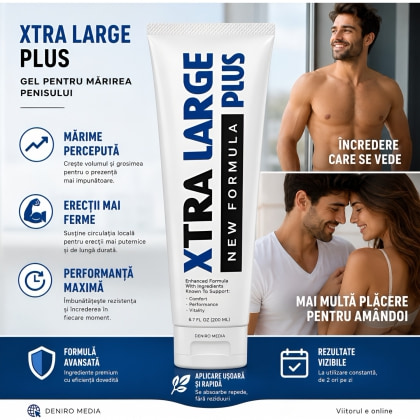 Gel Pentru Mărire Penis Xtra Large Plus 200ml 4
