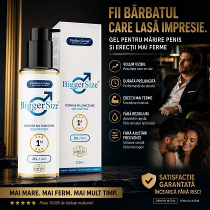 Gel Mărirea Penisului Medica Group BiggerSize 150 ml 3