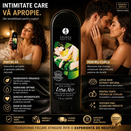 Gel Pentru Stimulare Lotus Noir 60ml 5