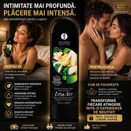 Gel Pentru Stimulare Lotus Noir 60ml 4