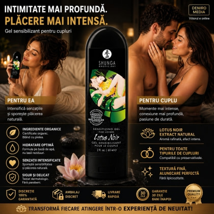 Gel Pentru Stimulare Lotus Noir 60ml 7