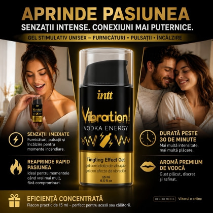 Gel Pulsator Al Plăcerii Cu Efect Intens 15 ml 2
