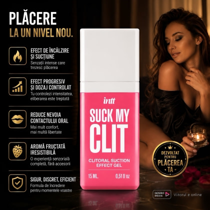 Gel Stimulent Pentru Clitoris Wild Strawberry 15ml 4