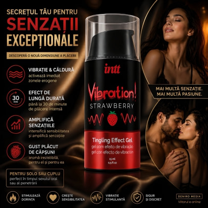 Gel Stimulare INTT Vibration Efect de Furnicături 15ml 4