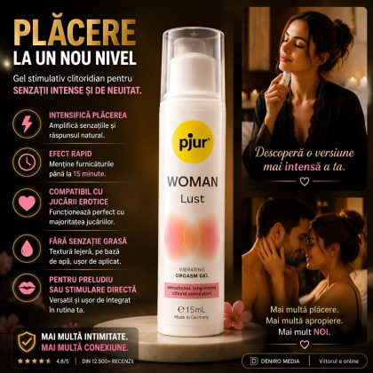 Gel Stimulator Clitoridian Pjur Woman Lust Gel 15ml 2