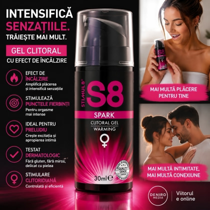 Gel Stimulator S8 Spark Clitoral 30 ml 4