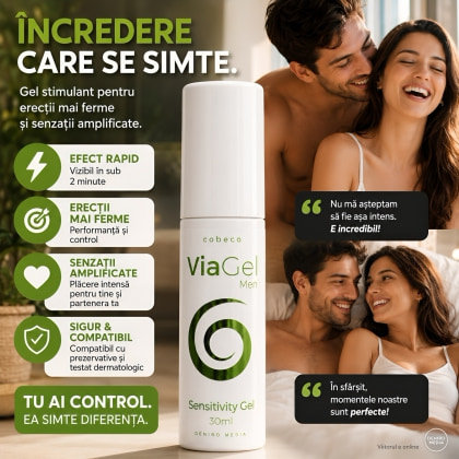 Gel Stimulator ViaGel Pentru Bărbați 30 ml 3