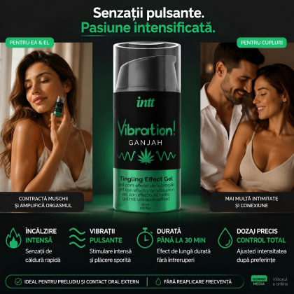 Gel Vibration Ganjah Airless Bottle 15ml 6