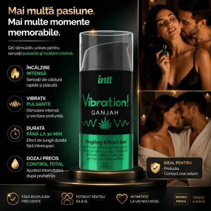 Gel Vibration Ganjah Airless Bottle 15ml 2
