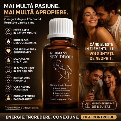 Picături Germany Sex Drops pentru Dorință Sexuală 20 ml 3