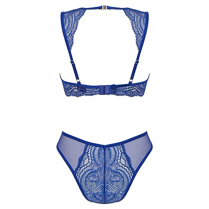 Set Obsessive Giselia Albastru M-L 4