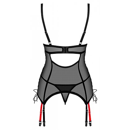 Corset Obsessive Glandez Negru XS-S 4