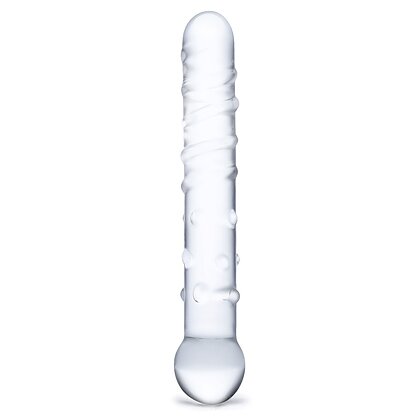 Dildo Glass Callisto Clear Transparent