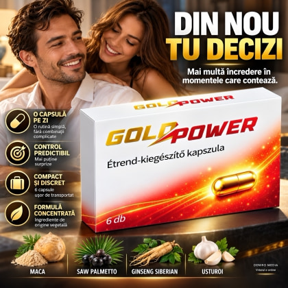 Gold Power 6 Capsule Putere Erectilă Rapidă Pills 2