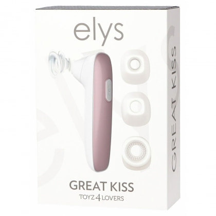 Great Kiss Stimulator Clitoral Reîncărcabil 10 Trepte Alb 8