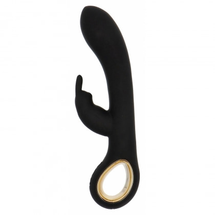 Grip Hot Rabbit Reîncărcabil cu încălzire și 10 Moduri Negru 2