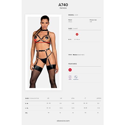 Ham Obsessive A740 Negru S-L 5