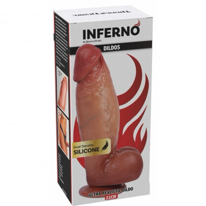 Hidden Desire Dildo Realist Din Silicon 22 cm 9