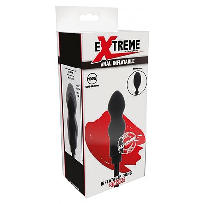 Hidden Desire Plug Gonflabil Negru – 9.5cm 7