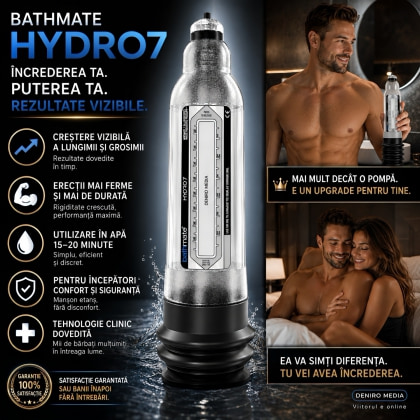 Hidropompă Bathmate Hydro 7 Transparent 5