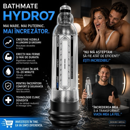 Hidropompă Bathmate Hydro 7 Transparent 6