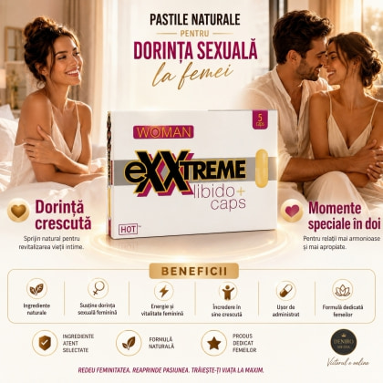 Afrodisiac Exxtreme Libido pentru Femei 5 capsule 2