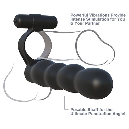 Inel Partner Double Fun Negru 8