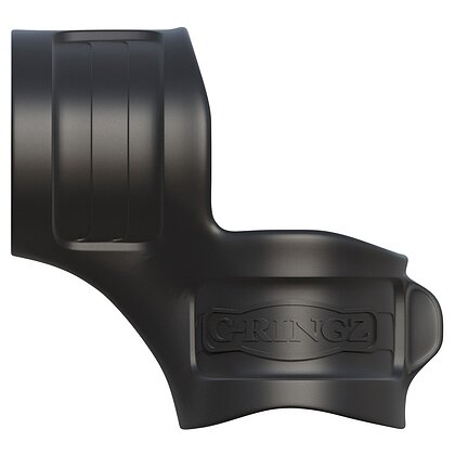 Inel Penis Cu Ball Stretcher Mr. Big Negru 3
