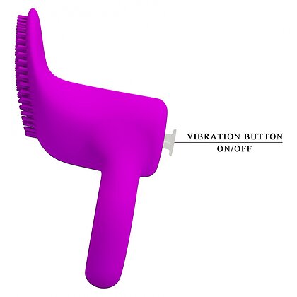 Inel Penis Cu Vibrații Pretty Love Cobra Mov 5