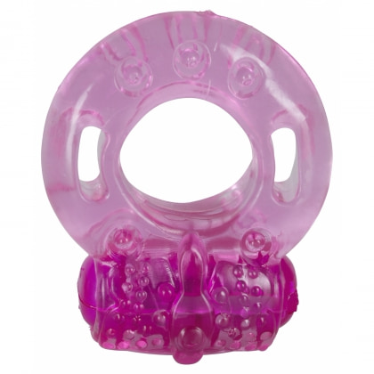 Inel Vibrator One-Time-Use pentru Erecție Fermă Roz 2
