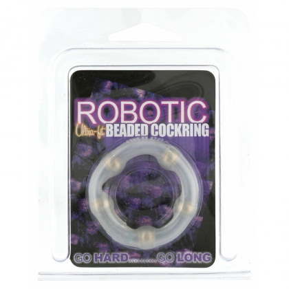 Inel Penis Robotic Beaded cu Bile pentru Erecție 3