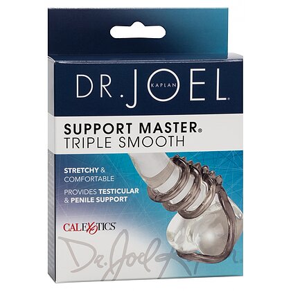 Inel Penis Support Master Triple pentru Erecție Lungă Gri 4