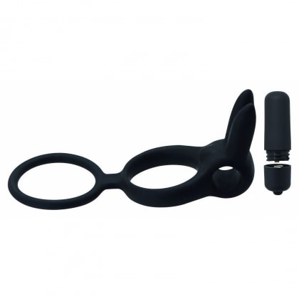 Inel Penis Timeless Dual Negru 2