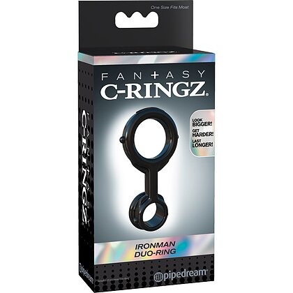 Inele Penis Ironman Negru 6