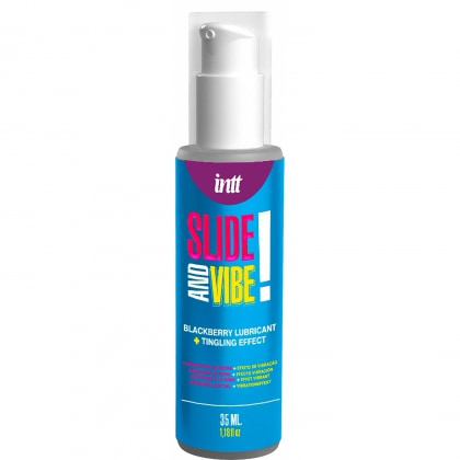 Intt Slide And Vibe, Lubrifiant Vibrant Mure 35 ml 2