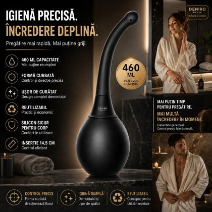 Irigator Anal Colt CalExotics Negru 2