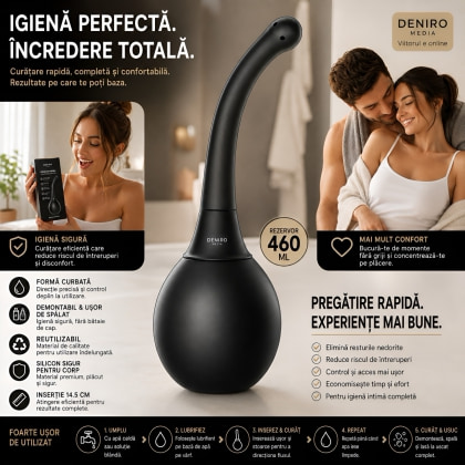 Irigator Anal Colt CalExotics Negru 4
