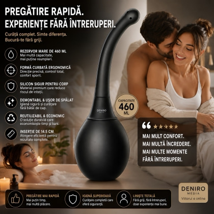 Irigator Anal Colt CalExotics Negru 3