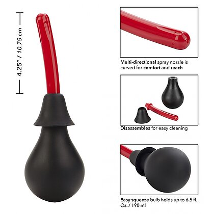 Irigator Anal Și Genital Ultra Negru 6