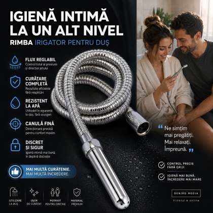 Irigator Intim Hose Argintiu 2
