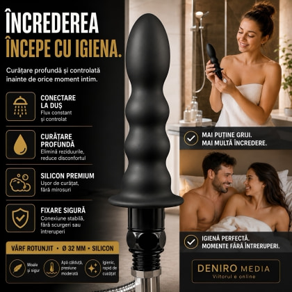 Irigator Intim Hydro Blast Negru 3