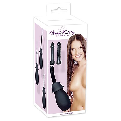 Irigator Intim Shower Bad Kitty Negru 6