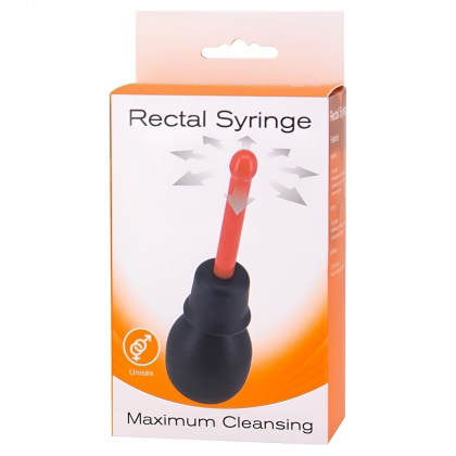 Irigator Rectal Syringe Negru 4